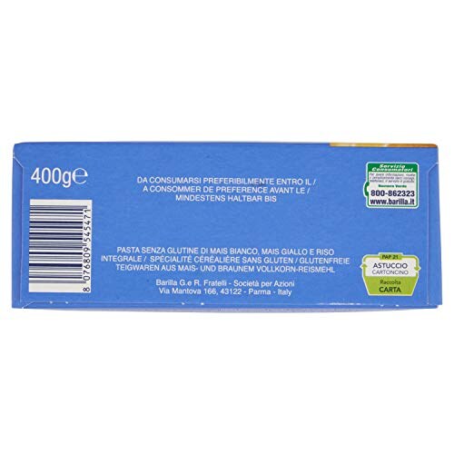 Barilla Tortiglioni Senza Glutine 400g Confezione da 3 - immagine 5