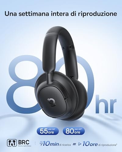 Baseus EH10 Cuffie Bluetooth con ANC e 80h Autonomia - immagine 4