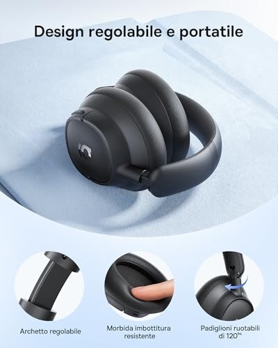 Baseus EH10 Cuffie Bluetooth con ANC e 80h Autonomia - immagine 6