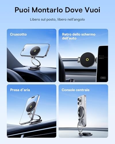 Baseus MagPro II Supporto Auto per Smartphone - immagine 3