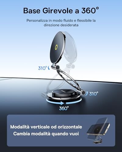 Baseus MagPro II Supporto Auto per Smartphone - immagine 4