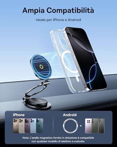 Baseus MagPro II Supporto Auto per Smartphone - immagine 6