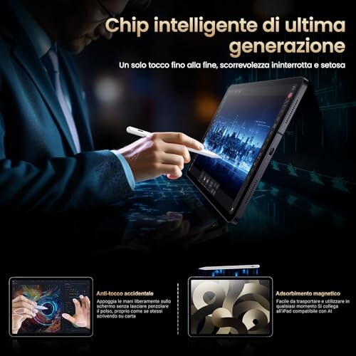 BAZO Penna per iPad con Ricarica Rapida e Palm Rejection - immagine 7