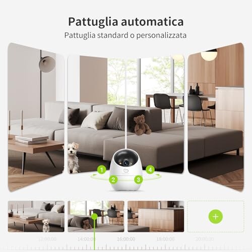 Beans View Telecamera Sicurezza 1080P 360° - immagine 9