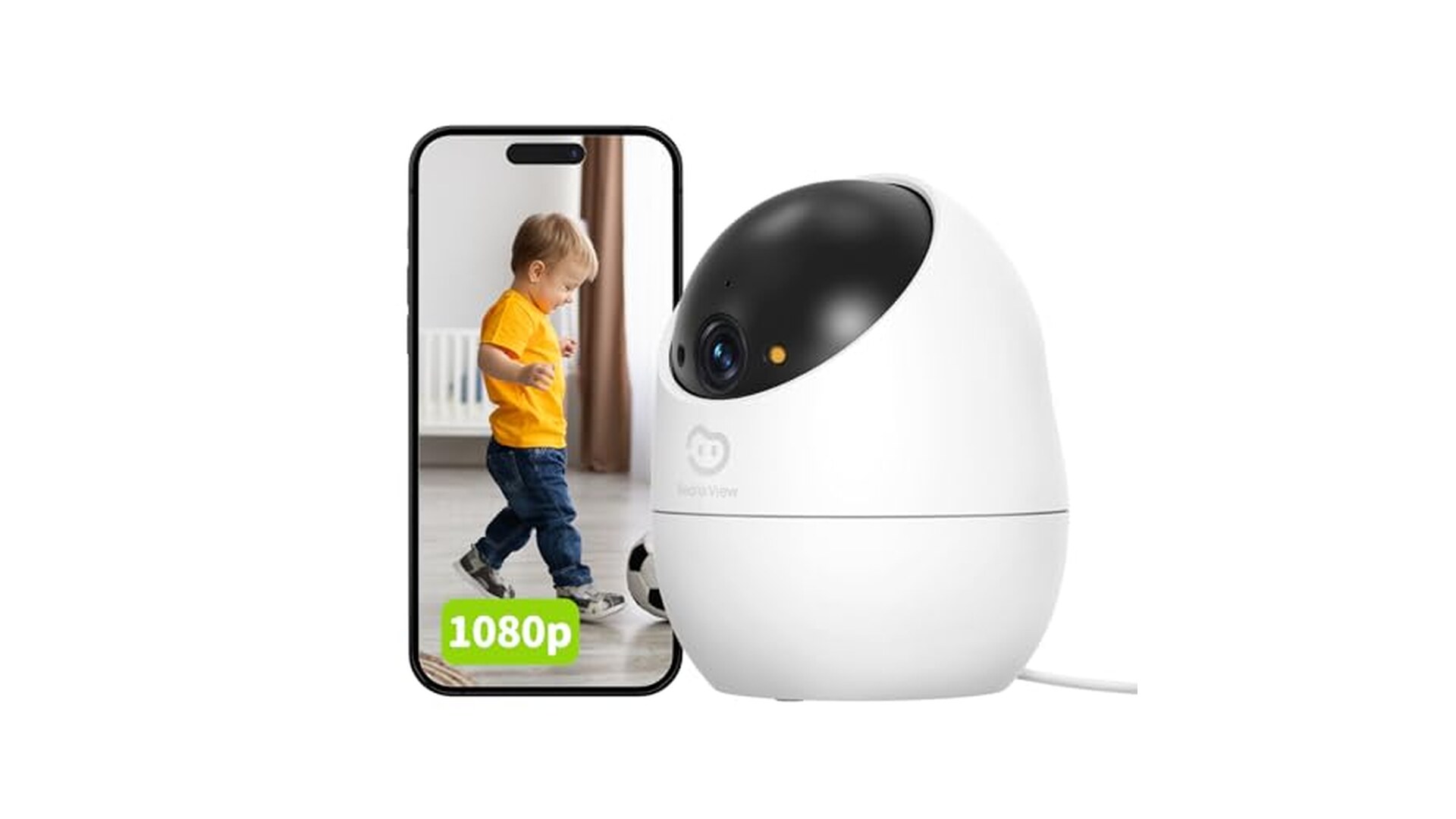 Beans View Telecamera Sicurezza 1080P 360°