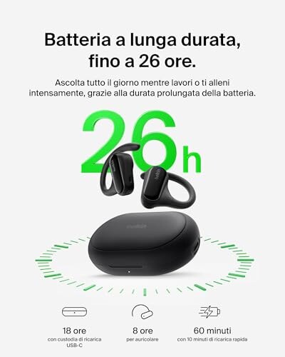 Belkin SoundForm ClearFit Auricolari Wireless Sportivi - immagine 2