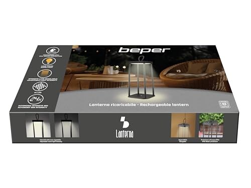 Beper Lampada da Tavolo LED Ricaricabile - immagine 7