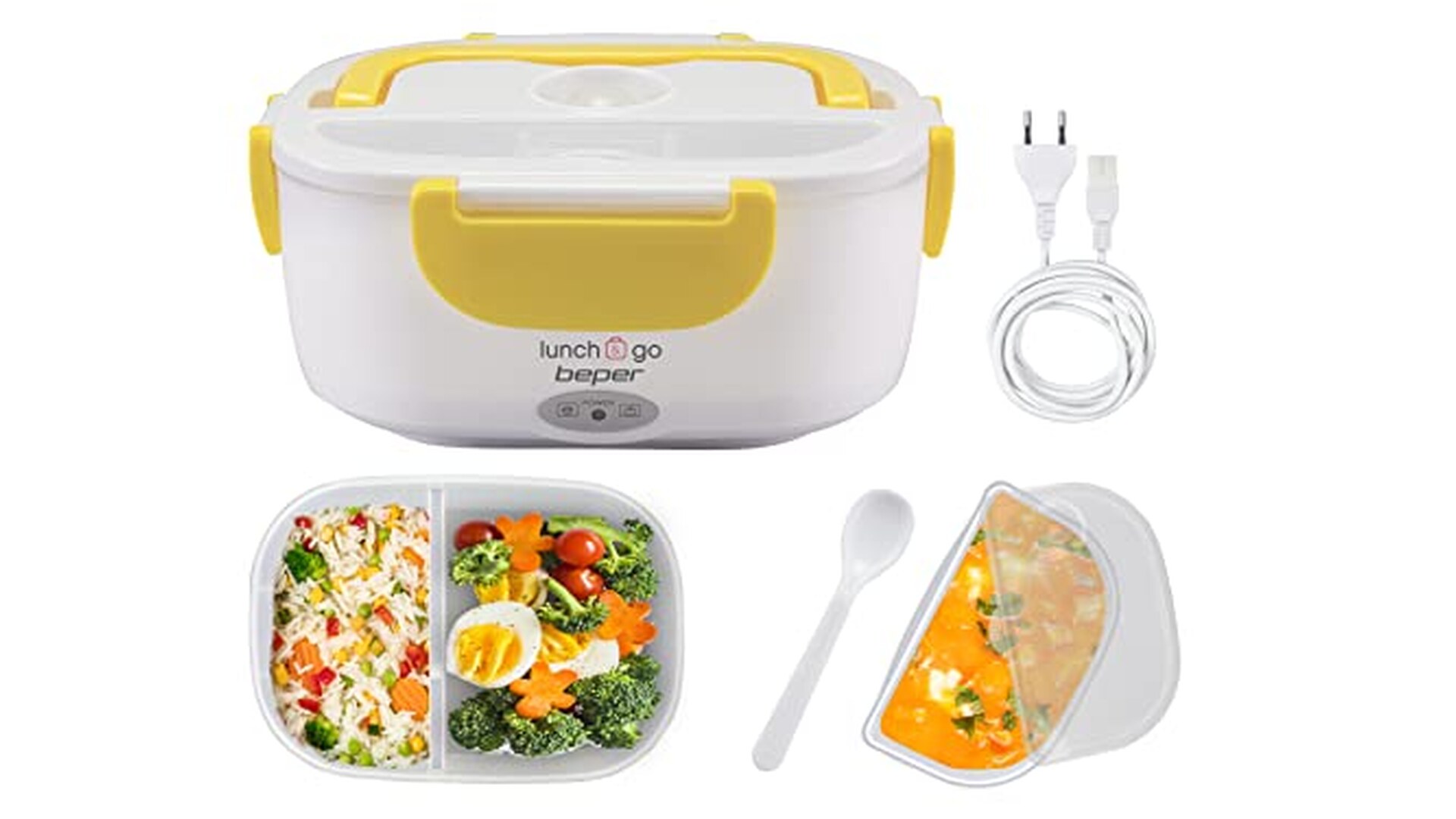 Beper Lunch & Go Scaldavivande Elettrico Portatile