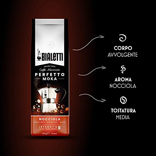 Bialetti Moka Caffè Gusto Nocciola 250g - immagine 1