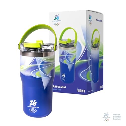 Bialetti Tumbler Termico MICO 26oz con Cannuccia Retrattile - immagine 5