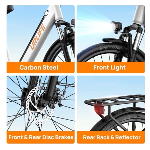 Bici Elettrica URLIFE 26" Display LCD - immagine 4