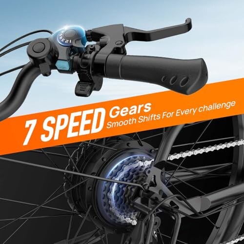 Bici Elettrica URLIFE 26" Display LCD - immagine 5