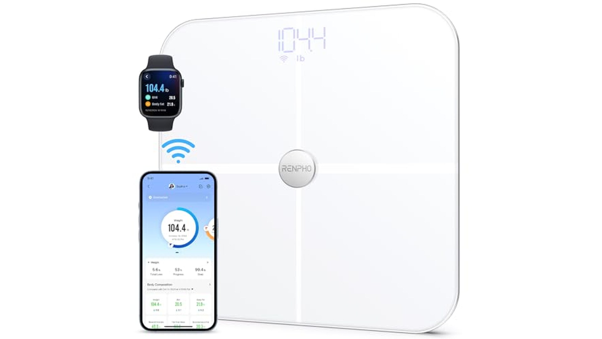 Bilancia Digitale WiFi e Bluetooth RENPHO