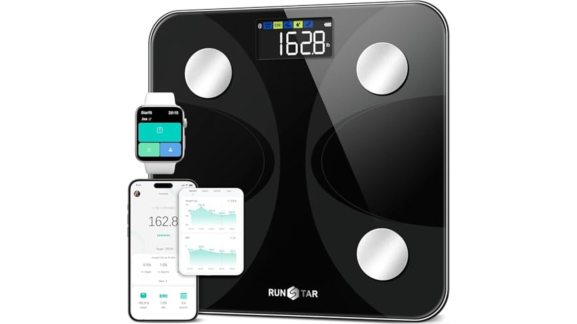 Bilancia Pesapersone Smart RunStar con Ampio Display