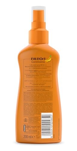 Bilboa Carotissima Olio Solare Spray SPF 10 200ml - immagine 1