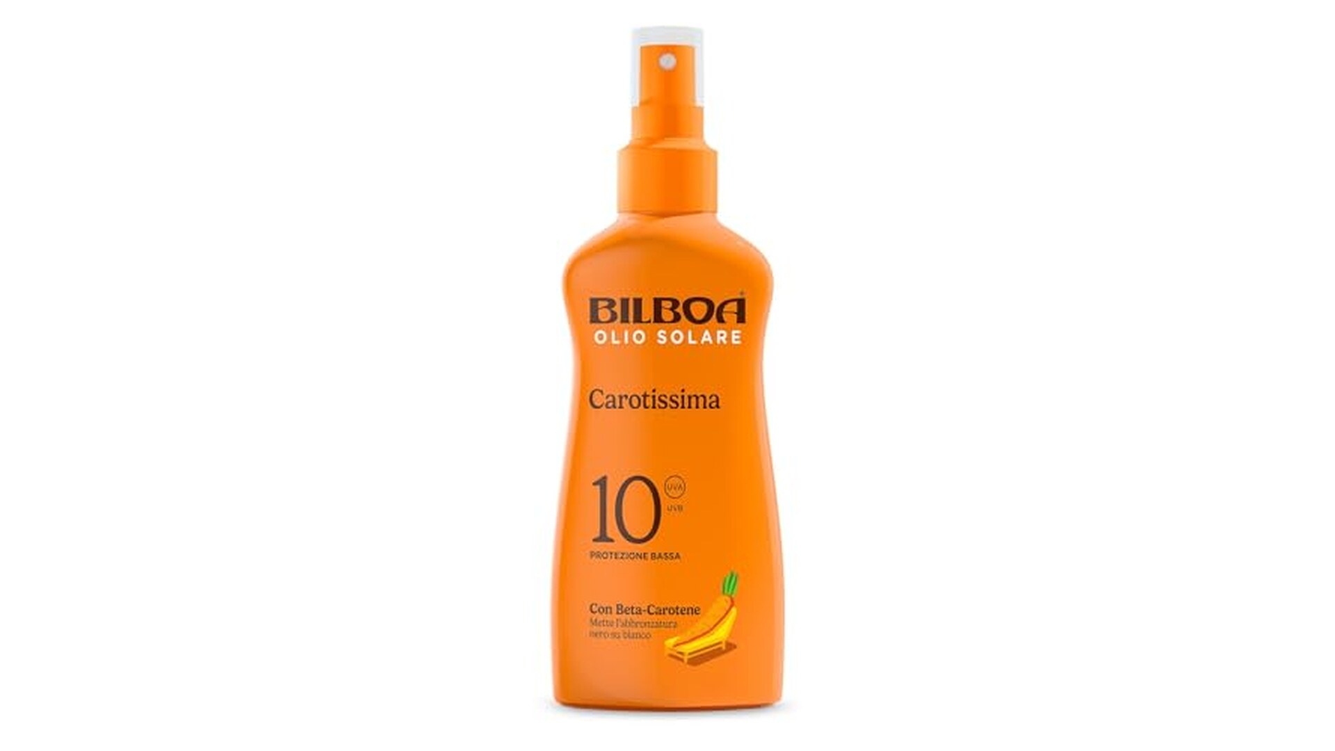 Bilboa Carotissima Olio Solare Spray SPF 10 200ml