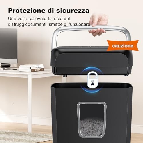 Bonsaii Distruggidocumenti 6 Fogli P-4 - immagine 4