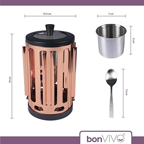 bonVIVO Kafono Porta Capsule Caffè Rotante - immagine 3