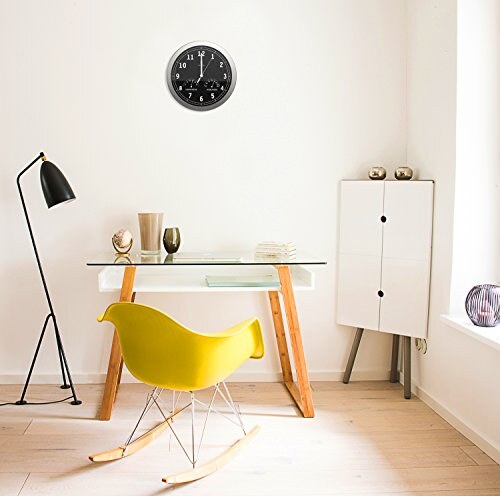 bonVIVO Orologio da Parete Radiocontrollato 30cm - immagine 2