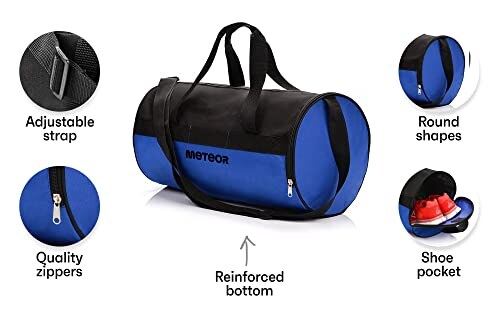 Borsa da palestra 25L con scomparto scarpe - immagine 1