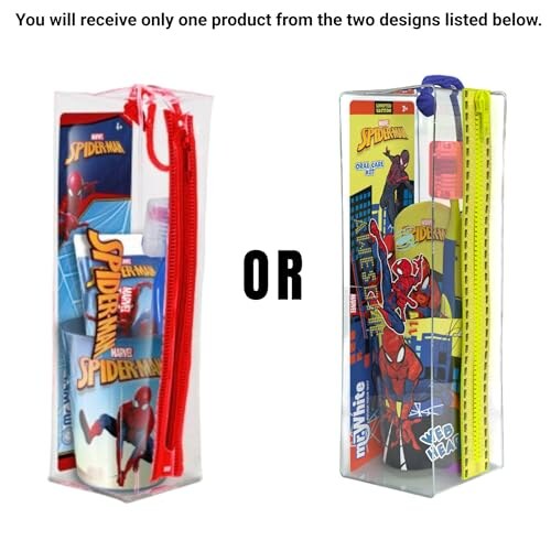 Borsa da Toilette Spiderman con Accessori - immagine 1