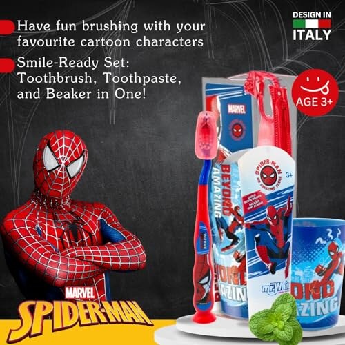 Borsa da Toilette Spiderman con Accessori - immagine 2