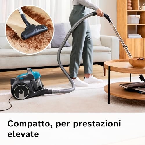 Bosch BGS05X240 Aspirapolvere Compatto Senza Sacco - immagine 3