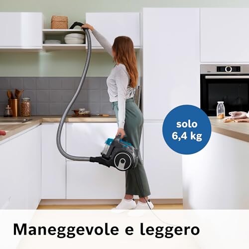 Bosch BGS05X240 Aspirapolvere Compatto Senza Sacco - immagine 4