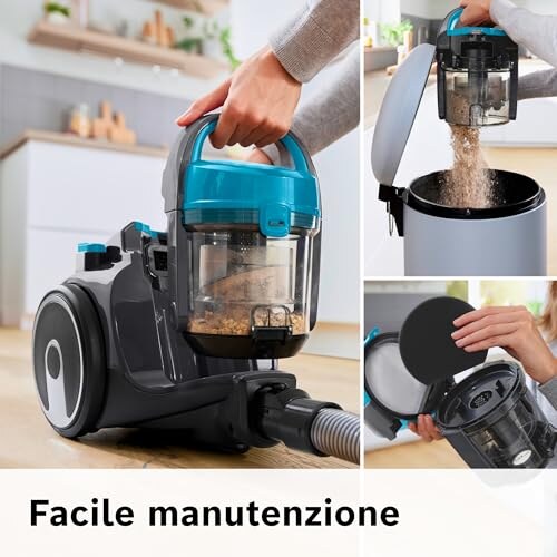 Bosch BGS05X240 Aspirapolvere Compatto Senza Sacco - immagine 6