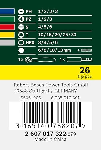 Bosch Set 26 Pz. Bit di Avvitamento - immagine 5