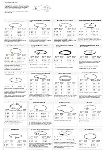 Bracciale Pandora Moments in Pelle e Argento - immagine 1