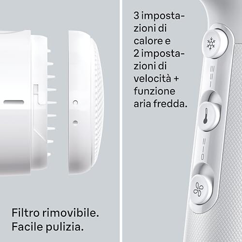 Braun HD2.21 Asciugacapelli 2200W con Diffusore - immagine 1