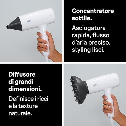Braun HD2.21 Asciugacapelli 2200W con Diffusore - immagine 4