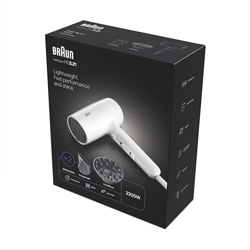 Braun HD2.21 Asciugacapelli 2200W con Diffusore - immagine 7
