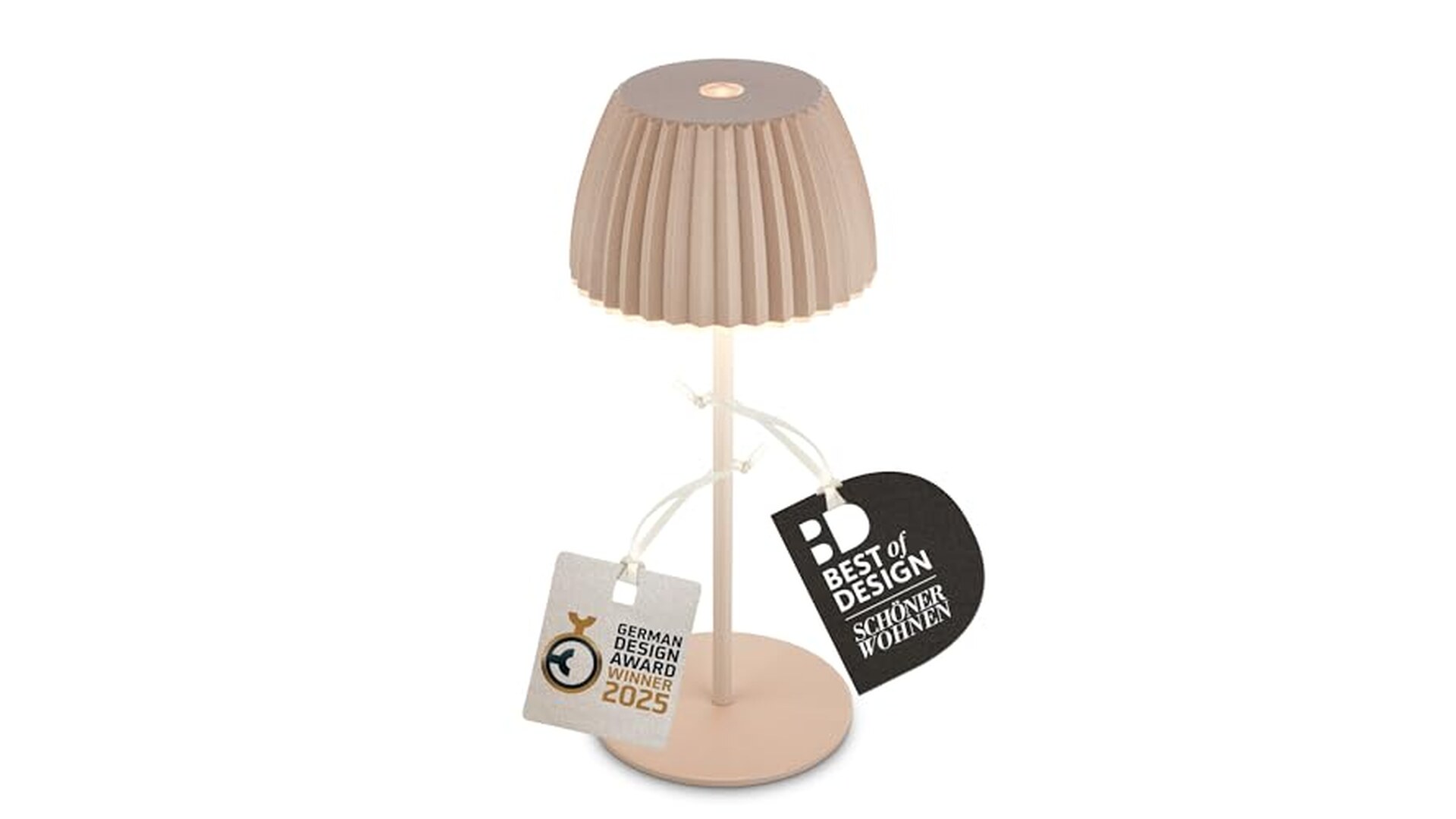 Briloner Mini Lampada da Tavolo LED Ricaricabile