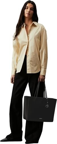 Calvin Klein Borsa Tote Bag Must Shopper Media - immagine 2