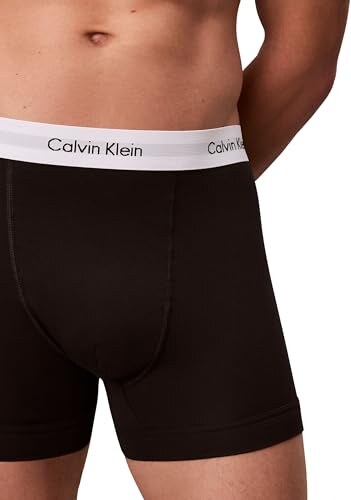 Calvin Klein Boxer Intimo 3 Pezzi Nero XL - immagine 3