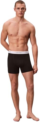 Calvin Klein Boxer Intimo 3 Pezzi Nero XL - immagine 4