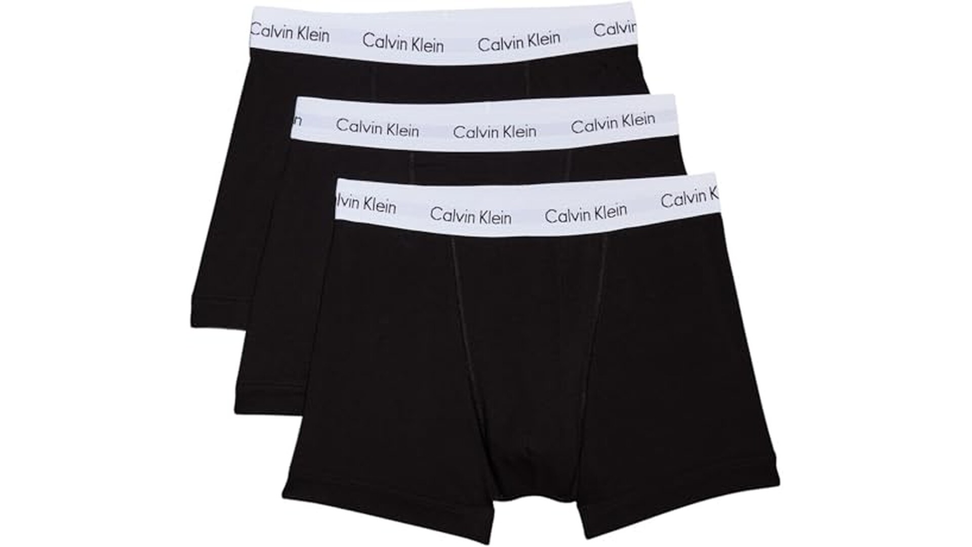 Calvin Klein Boxer Intimo 3 Pezzi Nero XL
