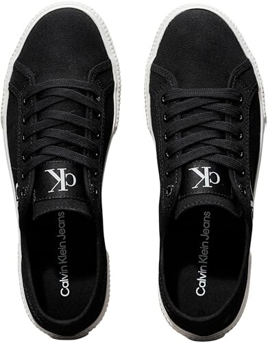 Calvin Klein Sneakers Vulcanizzate Basse Nero 39 - immagine 3