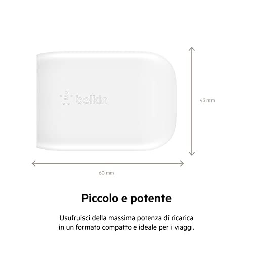 Caricabatteria USB-C 30W Belkin con Ricarica Rapida PD 3.0 - immagine 5