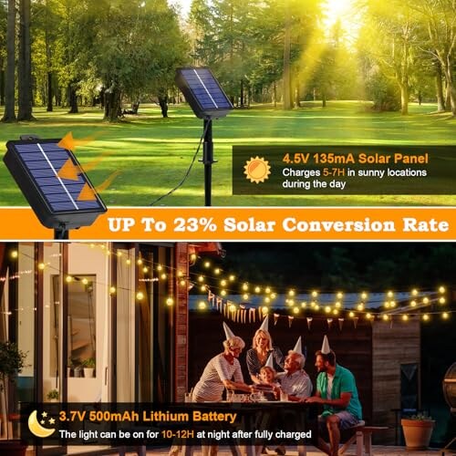 Catena Luminosa Solare 60 LED Realky - immagine 2