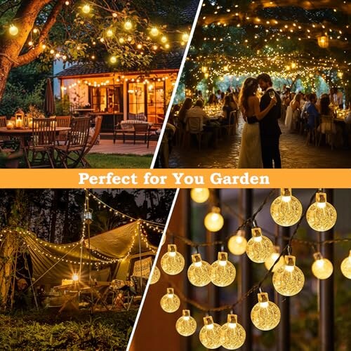 Catena Luminosa Solare 60 LED Realky - immagine 6