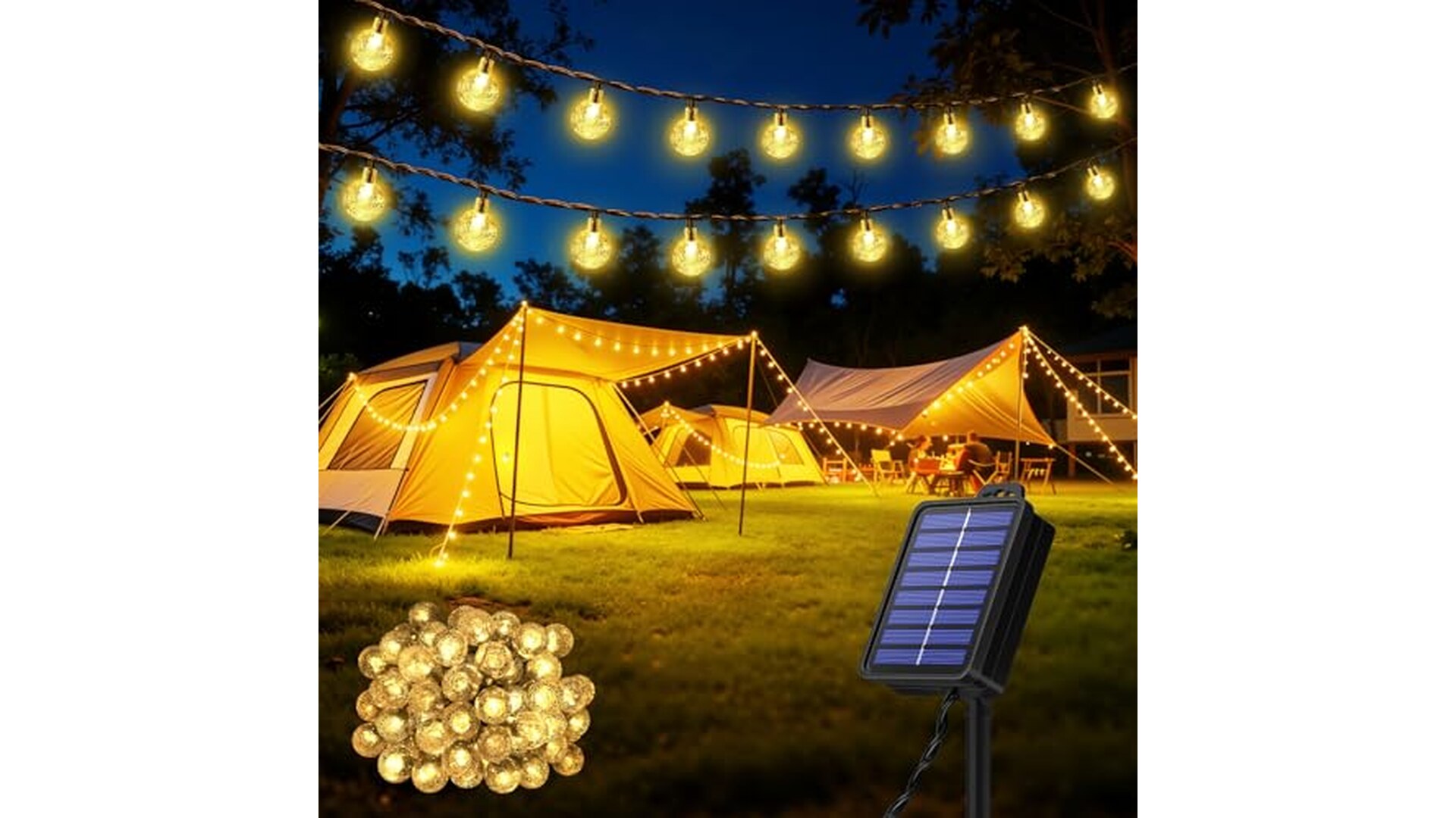 Catena Luminosa Solare 60 LED Realky