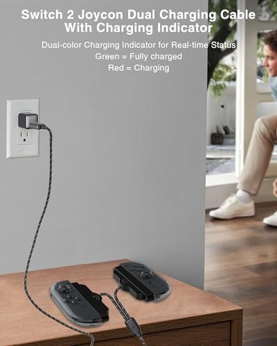 Cavo Ricarica Joycon Switch Magnetico - immagine 5