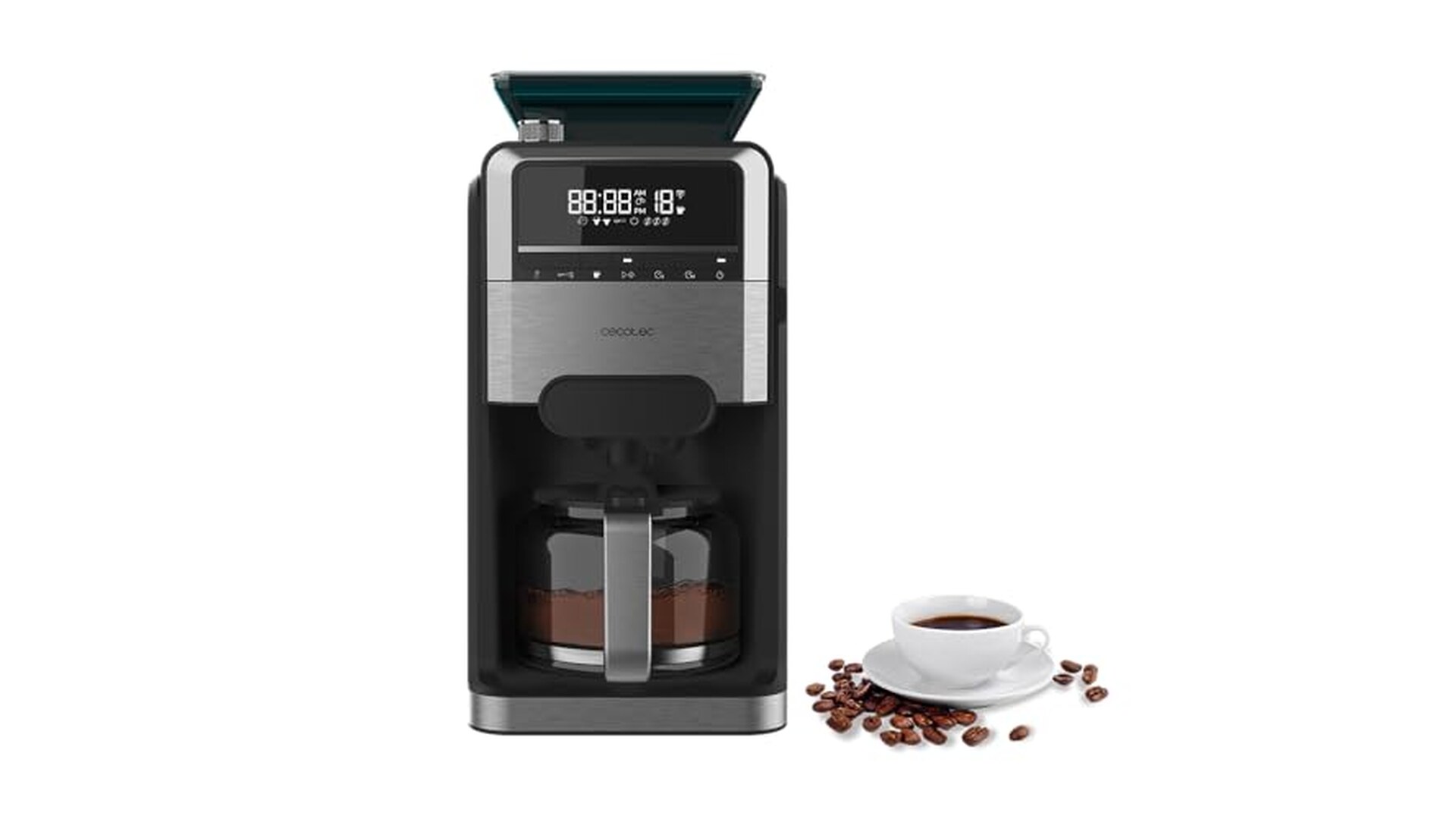 Cecotec Coffee 66 Grind & Brew Macchina da Caffè