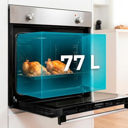 Cecotec Forno da Incasso 77L Bolero Hexa Inox - immagine 2