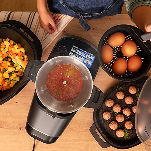 Cecotec Robot da Cucina Multifunzione Mambo Touch 1600W - immagine 4