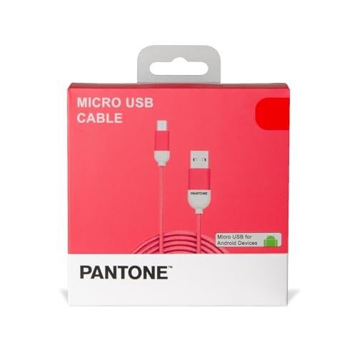 Celly Pantone Cavo Micro USB 1.5mt Rosa - immagine 3