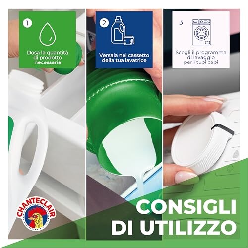 Chanteclair Detersivo Lavatrice Muschio Bianco - immagine 5